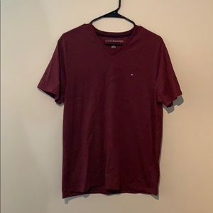 Tommy Hilfiger Maroon Shirt